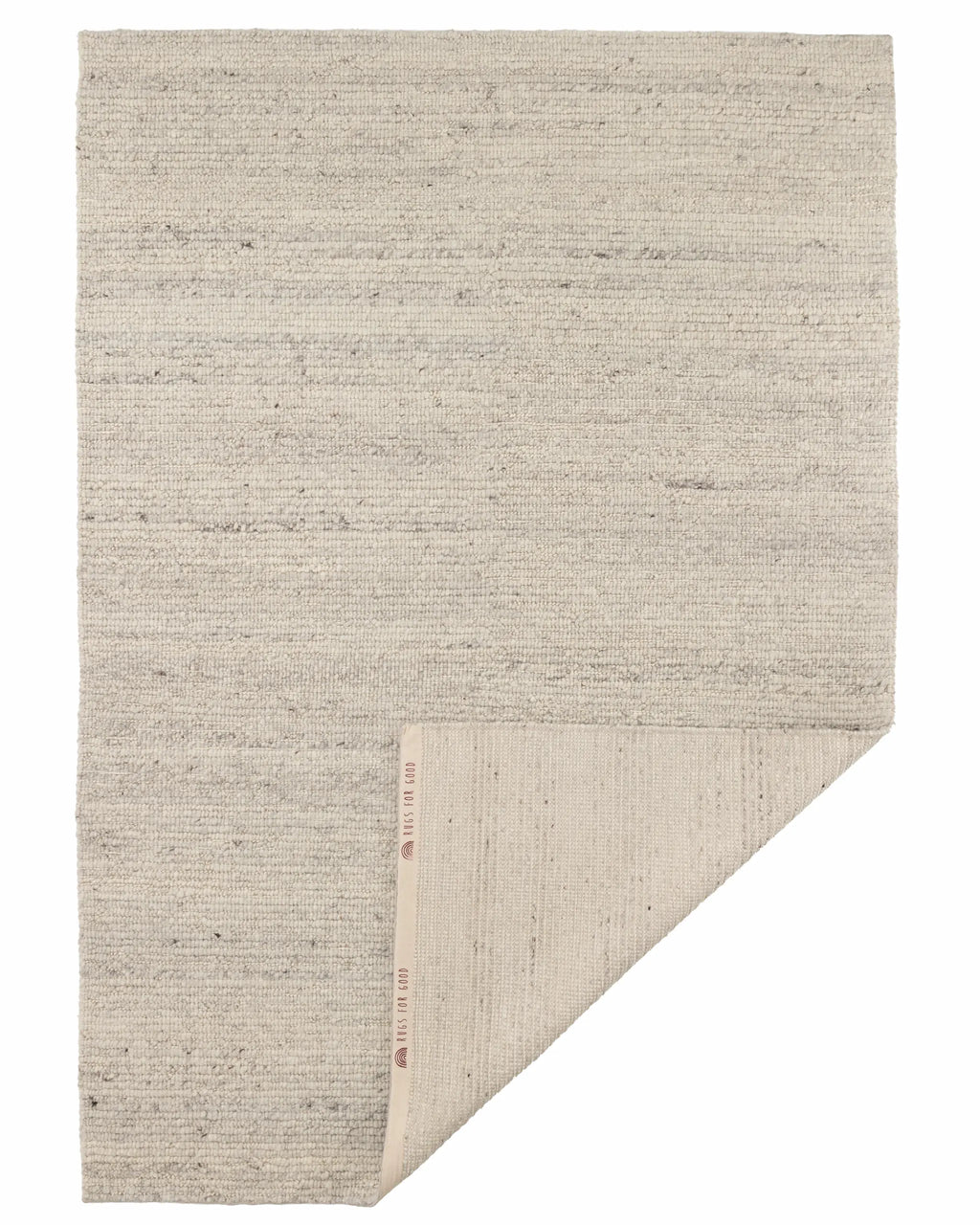 Bangalow Undyed New Zealand Wool Rug in Grey