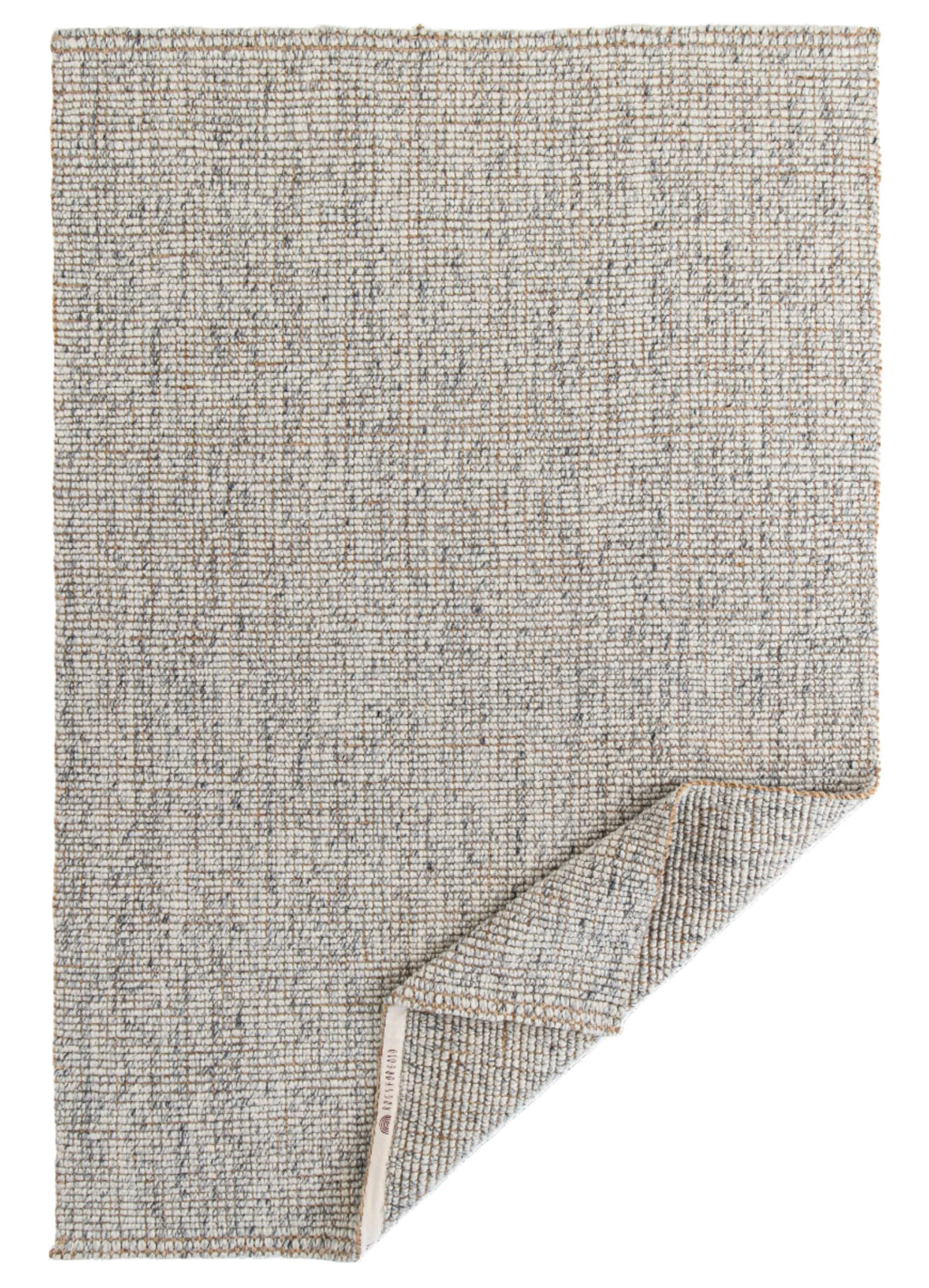 Alskar Handwoven Wool and Jute Rug in Grey