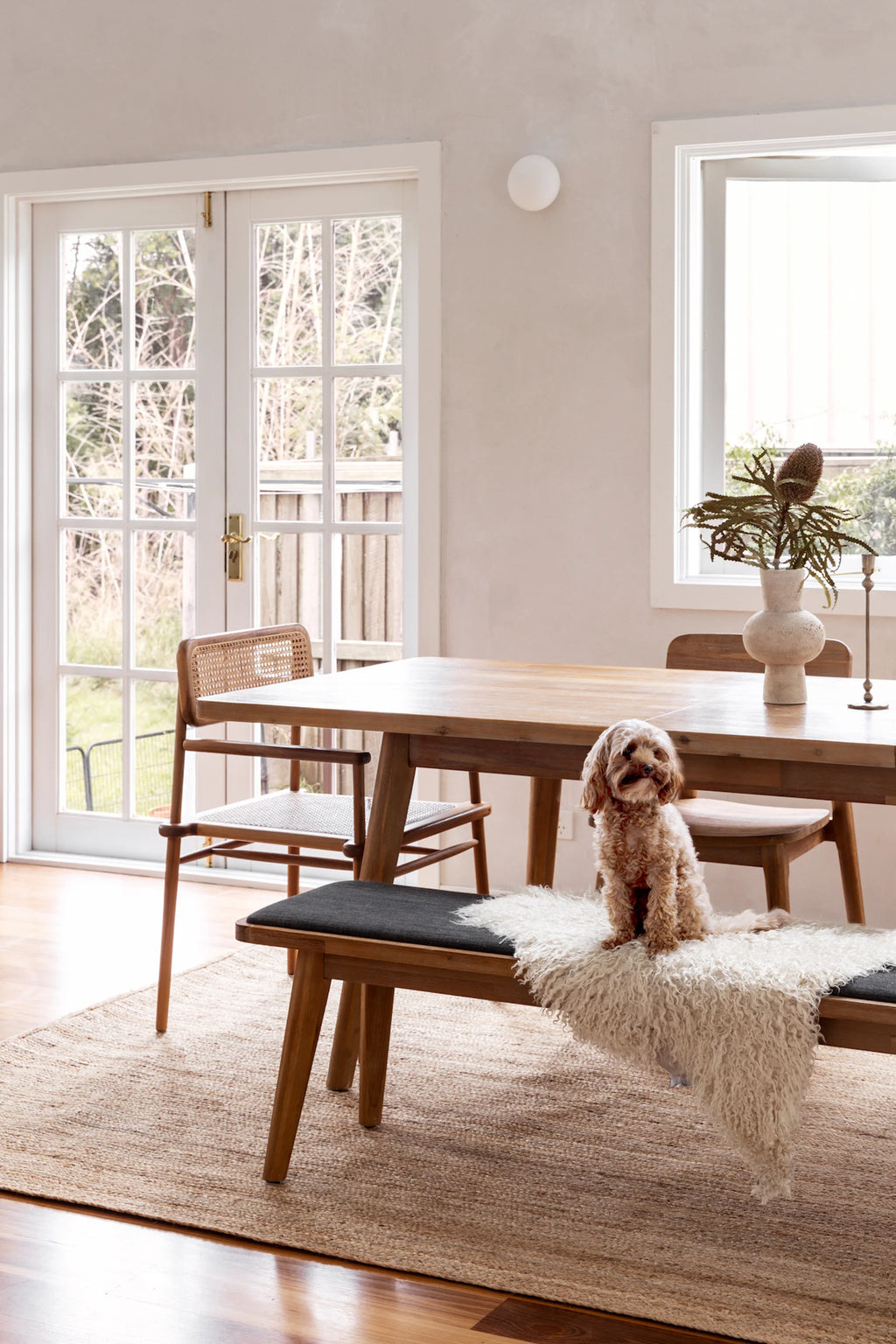 Sample of Byron Jute Rug in Natural