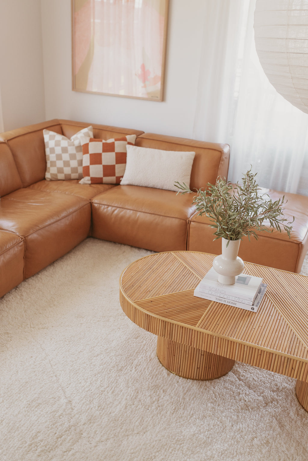 Prana New Zealand Wool Hand Knotted Rug in Ivory