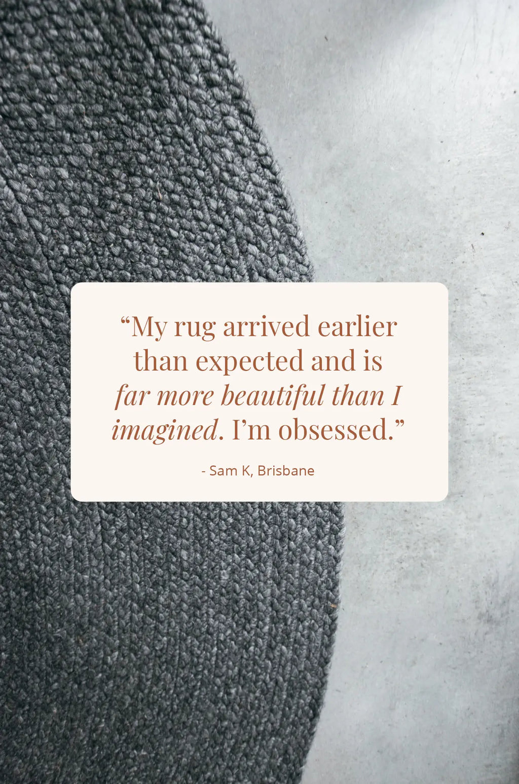 Jiva Round Braided Wool Rug in Charcoal