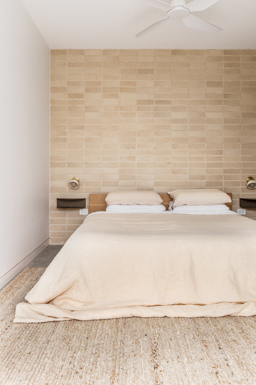 Bangalow Undyed New Zealand Wool Rug in Paperbark