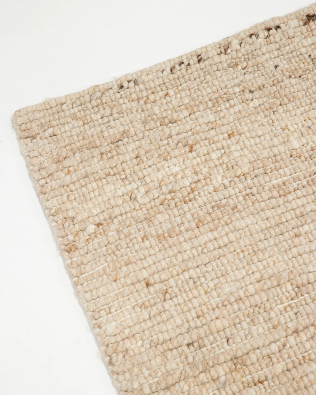 Bangalow Undyed New Zealand Wool Rug in Paperbark