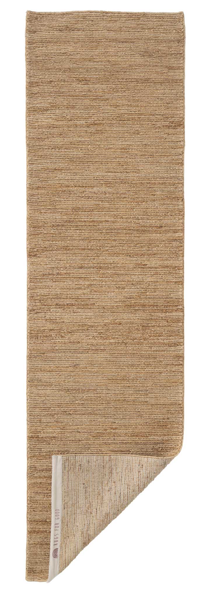 Dharma Braided Jute Runner Rug in Natural