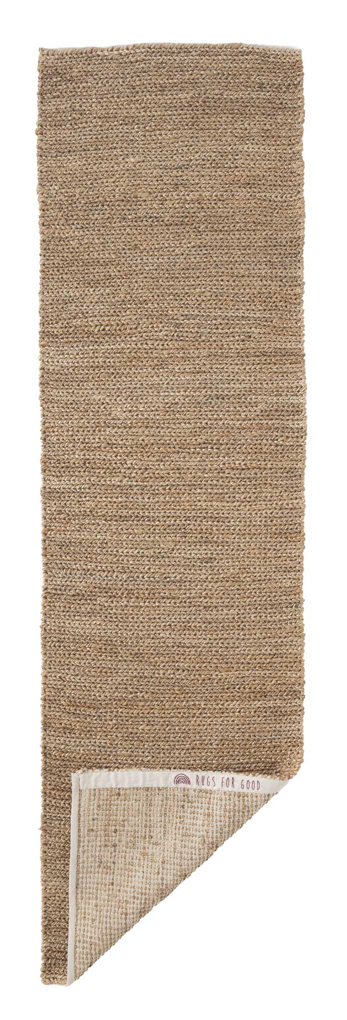 Avoca Jute Runner Rug in Natural