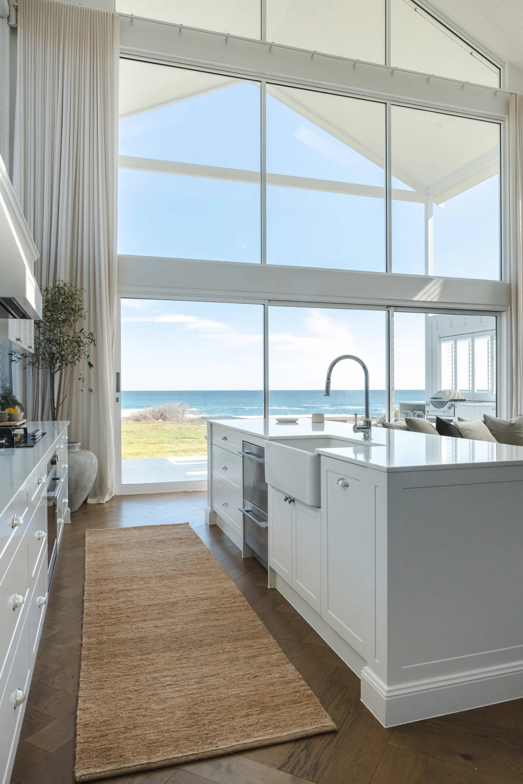 Lavanya Jute Runner Rug in Natural