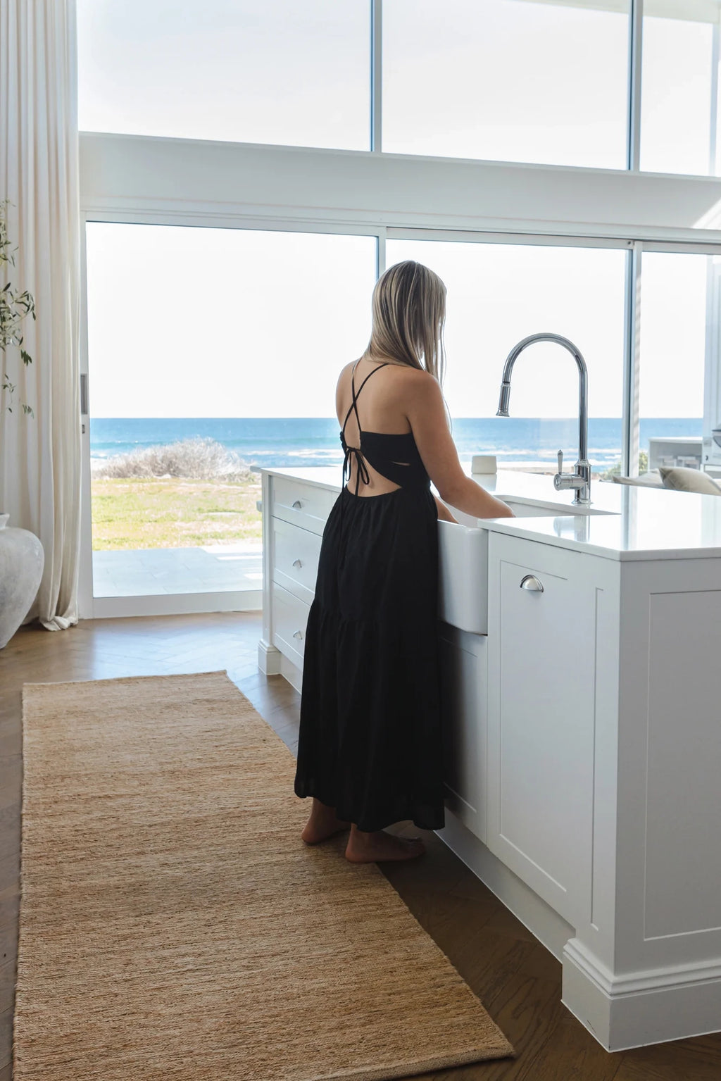 Lavanya Jute Runner Rug in Natural