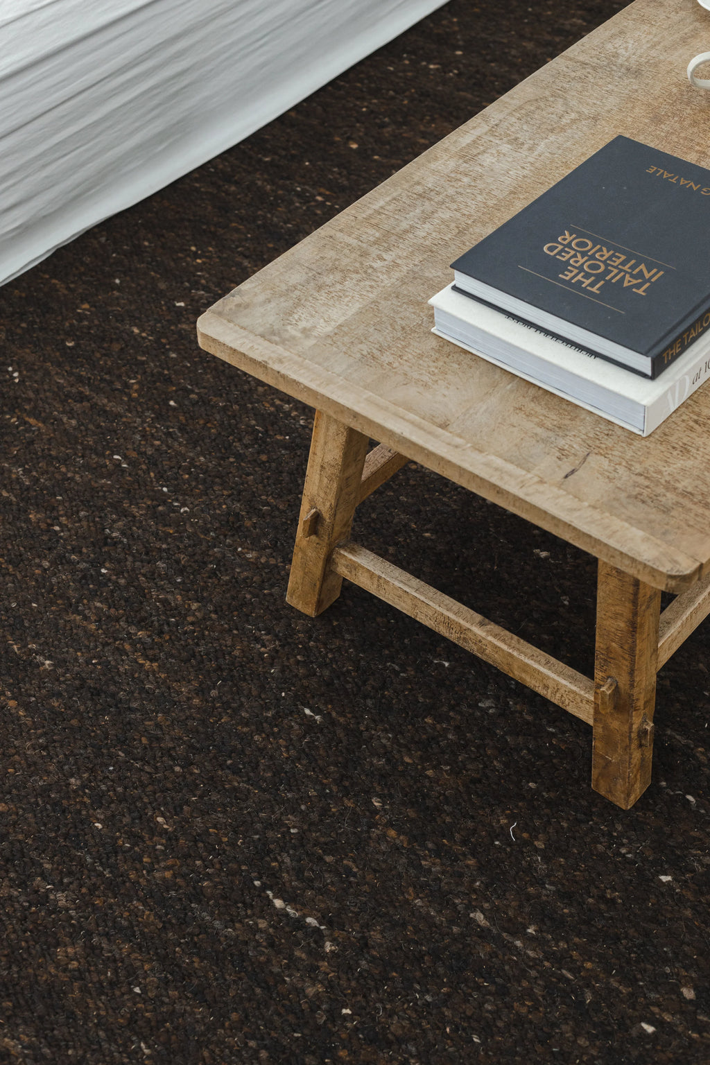 Taos Wool Rug in Chocolate