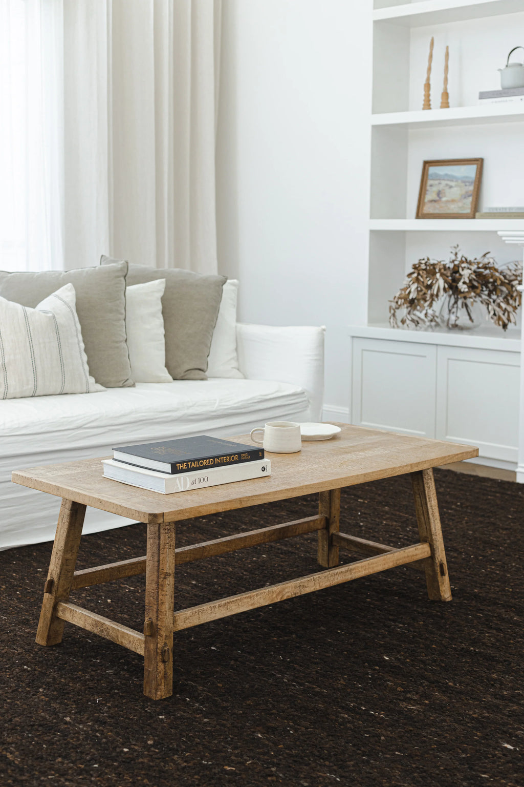 Taos Wool Rug in Chocolate